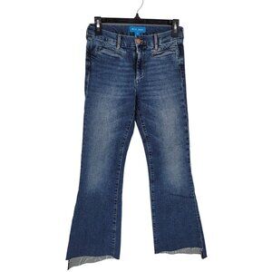 M I H womens 26 Marrakesh jean High rise kick flare medium wash denim jeans